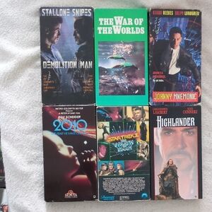 Sci-fi VHS Bundle